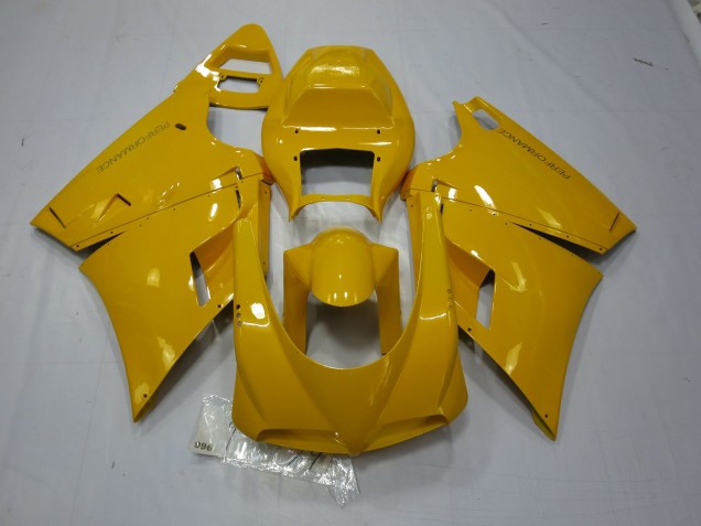 1993-2005 Jaune Foncé Ducati 996 748 916 998 Carénage Moto 1993-2005 Jaune Foncé Ducati 996 748 916 998 Carénage Moto