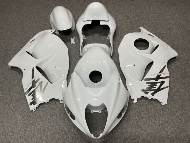 1997-2007 Conception Blanc Brillant Suzuki GSXR 1300 Carénage Moto