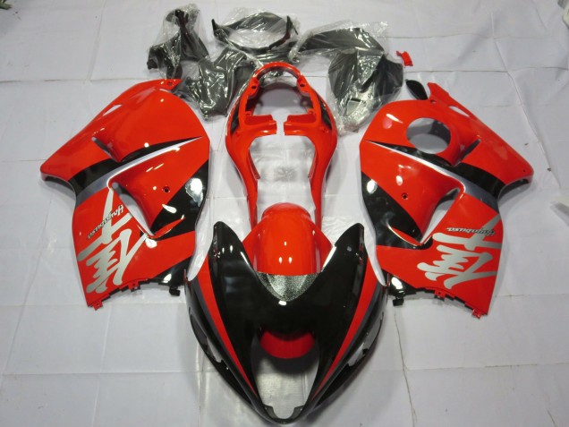 1997-2007 Décalcomanie Argentée Rouge & Noire Suzuki GSXR 1300 Carénage Moto 1997-2007 Décalcomanie Argentée Rouge & Noire Suzuki GSXR 1300 Carénage Moto