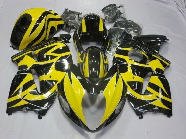 1997-2007 Jaune & Noir Suzuki GSXR 1300 Carénage Moto