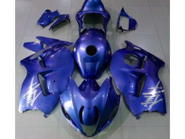 1997-2007 Logo Bleu Brillant & Argent Suzuki GSXR 1300 Carénage Moto