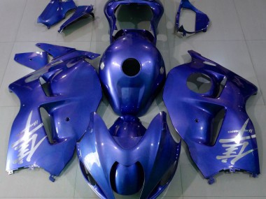 1997-2007 Logo Bleu Brillant & Argent Suzuki GSXR 1300 Carénage Moto