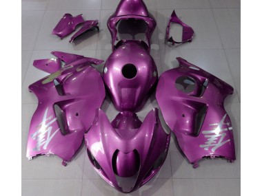 1997-2007 Logo Rose Brillant & Argent Suzuki GSXR 1300 Carénage Moto