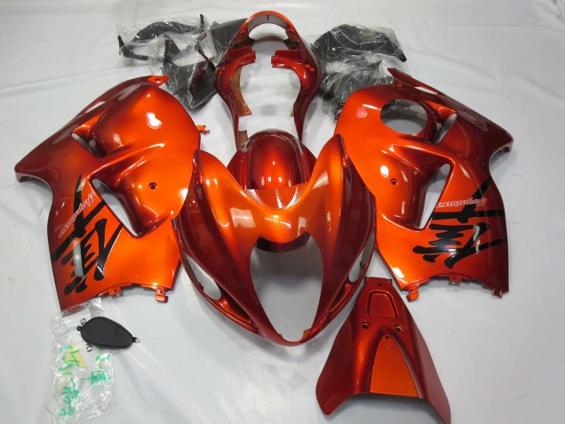 1997-2007 Orange Brûlée Suzuki GSXR 1300 Carénage Moto 1997-2007 Orange Brûlée Suzuki GSXR 1300 Carénage Moto