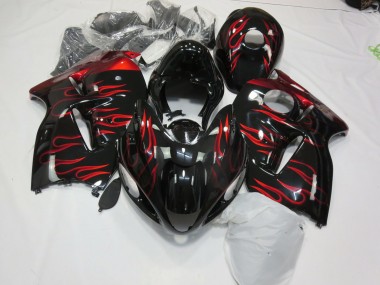 1997-2007 Rosso Fiamma Suzuki GSXR 1300 Carénage Moto