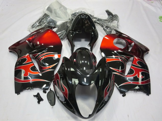 1997-2007 Tourbillon Rouge Suzuki GSXR 1300 Carénage Moto 1997-2007 Tourbillon Rouge Suzuki GSXR 1300 Carénage Moto