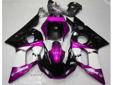 1998-2002 Rose Métallisé Yamaha R6 Carénage Moto