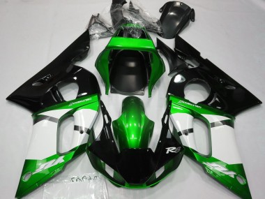 1998-2002 Vert Métallisé Yamaha R6 Carénage Moto