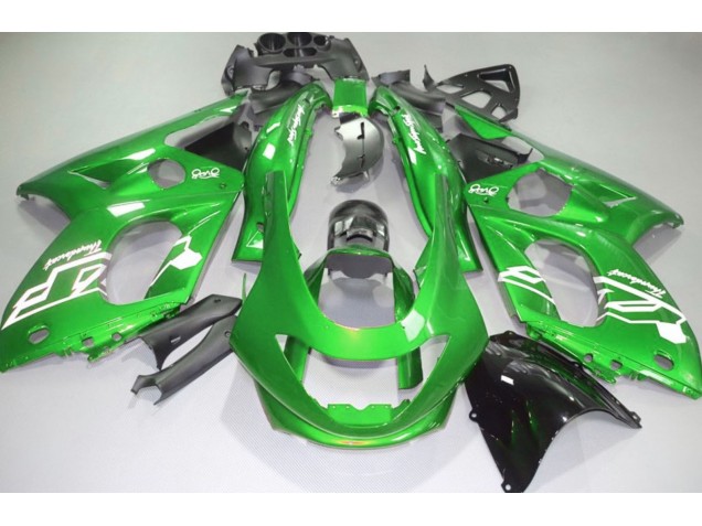1998-2007 Vert Brillant Yamaha YZF600 Carénage Moto 1998-2007 Vert Brillant Yamaha YZF600 Carénage Moto