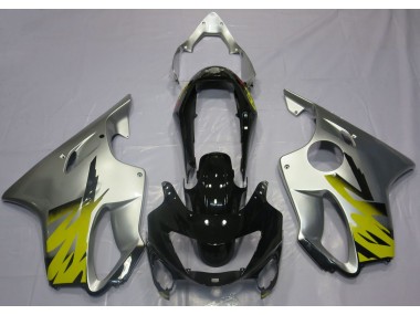 1999-2000 Argent Jaune & Noir Honda CBR600 F4 Carénage Moto