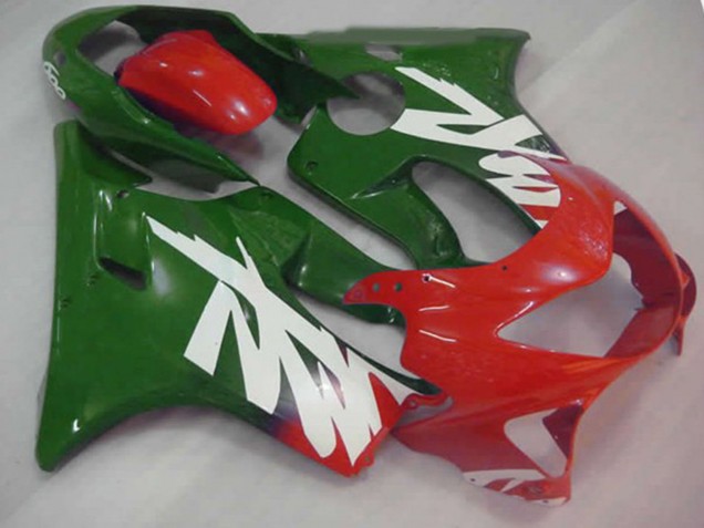 1999-2000 Autocollant Vert Rouge & Blanc Honda CBR600 F4 Carénage Moto 1999-2000 Autocollant Vert Rouge & Blanc Honda CBR600 F4 Carénage Moto
