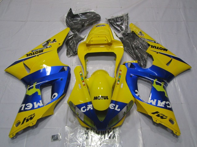 2000-2001 Camel Yamaha R1 Carénage Moto 2000-2001 Camel Yamaha R1 Carénage Moto