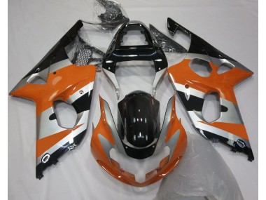 2000-2002 Style Orange Argent OEM Suzuki GSXR 1000 Carénage Moto