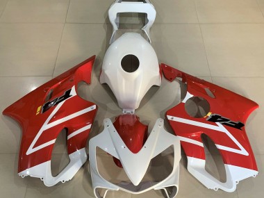 2001-2003 Blanc Brillant & Rouge Honda CBR600 F4i Carénage Moto