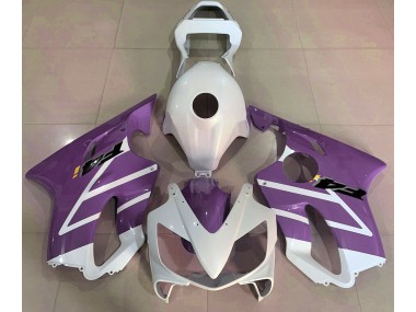 2001-2003 Blanc Brillant & Violet Honda CBR600 F4i Carénage Moto
