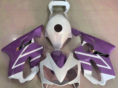 2001-2003 Blanc Brillant & Violet Honda CBR600 F4i Carénage Moto