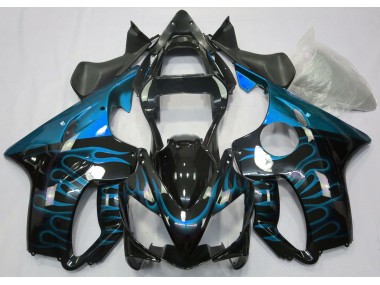 2001-2003 Bleu Clair Flamme Honda CBR600 F4i Carénage Moto