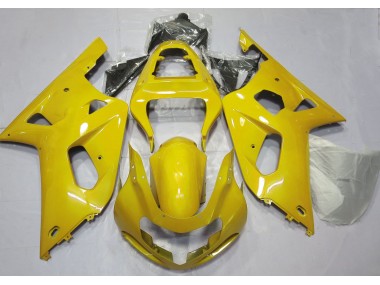 2001-2003 Jaune Vif Suzuki GSXR 600-750 Carénage Moto