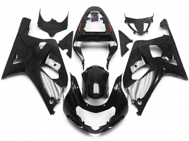 2001-2003 Noir Brillant Suzuki GSXR 600-750 Carénage Moto