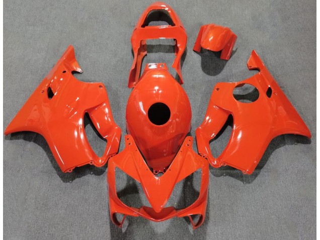 2001-2003 Orange Foncé Brillant Honda CBR600 F4i Carénage Moto 2001-2003 Orange Foncé Brillant Honda CBR600 F4i Carénage Moto