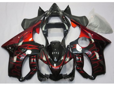 2001-2003 Rosso Fiamma Honda CBR600 F4i Carénage Moto