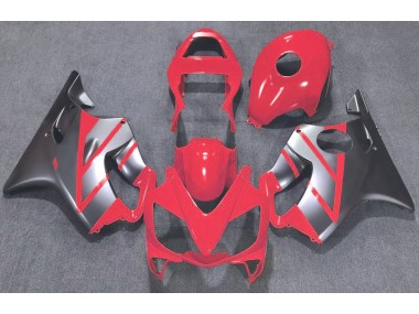 2001-2003 Rouge & Argent Mat Honda CBR600 F4i Carénage Moto
