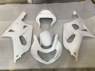 2001-2003 Rs Blanc Suzuki GSXR 600-750 Carénage Moto