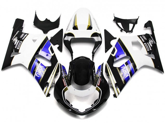 2001-2003 Style Brillant VIRU Suzuki GSXR 600-750 Carénage Moto 2001-2003 Style Brillant VIRU Suzuki GSXR 600-750 Carénage Moto