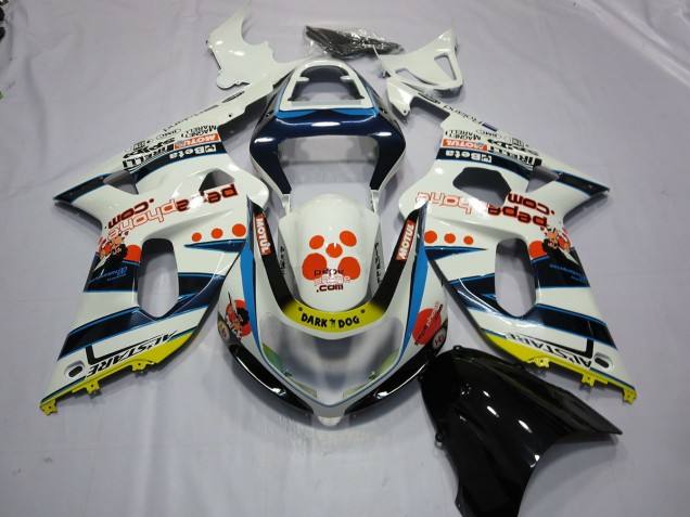 2001-2003 Taches Suzuki GSXR 600-750 Carénage Moto 2001-2003 Taches Suzuki GSXR 600-750 Carénage Moto