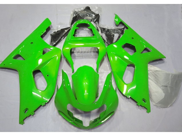 2001-2003 Vert Clair Suzuki GSXR 600-750 Carénage Moto 2001-2003 Vert Clair Suzuki GSXR 600-750 Carénage Moto