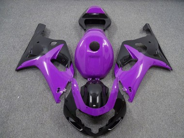2001-2003 Violet Brillant & Noir Suzuki GSXR 600-750 Carénage Moto