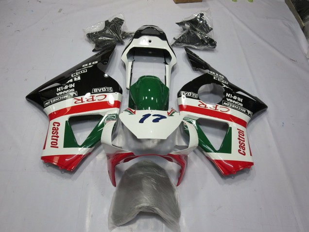 2002-2003 Castro Honda CBR954RR Carénage Moto 2002-2003 Castro Honda CBR954RR Carénage Moto