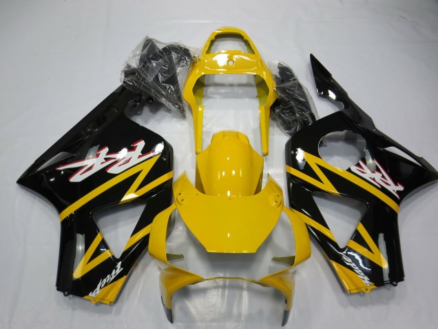2002-2003 Jaune & Noir Honda CBR954RR Carénage Moto 2002-2003 Jaune & Noir Honda CBR954RR Carénage Moto
