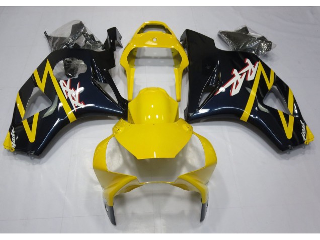 2002-2003 Jaune Noir Honda CBR954RR Carénage Moto