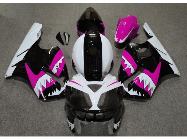 2002-2005 Requin Rose Kawasaki ZX12R Carénage Moto