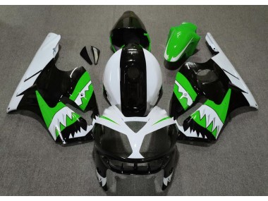 2002-2005 Requin Vert Kawasaki ZX12R Carénage Moto
