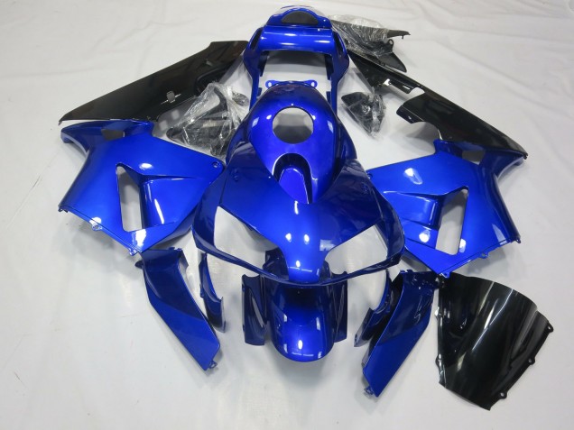 2003-2004 Bleu Profond Honda CBR600RR Carénage Moto 2003-2004 Bleu Profond Honda CBR600RR Carénage Moto