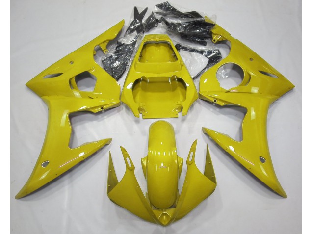 2003-2004 Jaune Brillant Yamaha R6 Carénage Moto 2003-2004 Jaune Brillant Yamaha R6 Carénage Moto