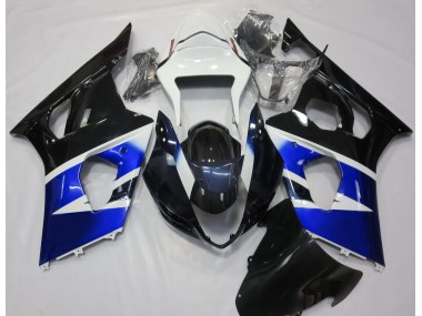 2003-2004 Noir Bleu & Blanc Suzuki GSXR 1000 Carénage Moto