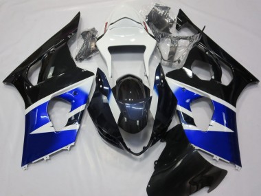 2003-2004 Noir Bleu & Blanc Suzuki GSXR 1000 Carénage Moto