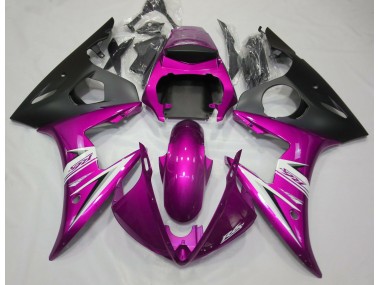 2003-2004 Rose Brillant & Blanc Yamaha R6 Carénage Moto
