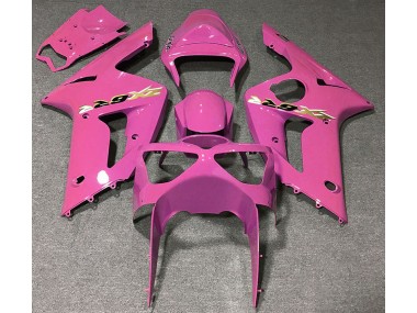 2003-2004 Rose Brillant Kawasaki ZX6R Carénage Moto