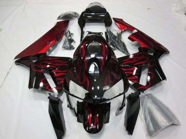2003-2004 Rosso Fiamma Honda CBR600RR Carénage Moto 2003-2004 Rosso Fiamma Honda CBR600RR Carénage Moto