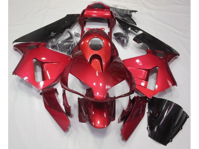 2003-2004 Rouge Bonbon Uni Honda CBR600RR Carénage Moto 2003-2004 Rouge Bonbon Uni Honda CBR600RR Carénage Moto