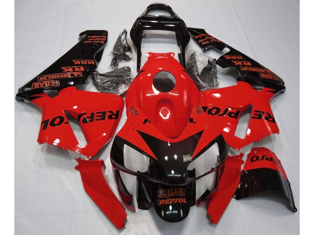 2003-2004 Rouge Brillant Repsol Honda CBR600RR Carénage Moto 2003-2004 Rouge Brillant Repsol Honda CBR600RR Carénage Moto