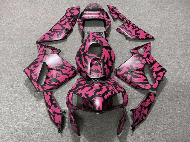 2003-2004 Rouge Camouflage Honda CBR600RR Carénage Moto 2003-2004 Rouge Camouflage Honda CBR600RR Carénage Moto