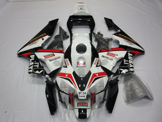 2003-2004 Rouge Playboy Honda CBR600RR Carénage Moto 2003-2004 Rouge Playboy Honda CBR600RR Carénage Moto