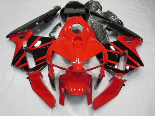 2003-2004 Style Rouge & Noir OEM Honda CBR600RR Carénage Moto