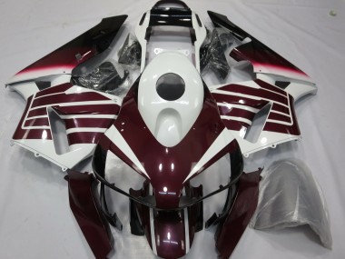 2003-2004 Violet & Blanc Honda CBR600RR Carénage Moto