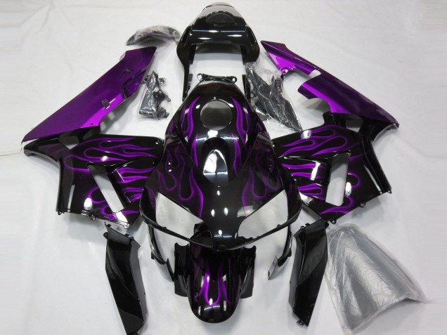2003-2004 Violet Flamme Honda CBR600RR Carénage Moto 2003-2004 Violet Flamme Honda CBR600RR Carénage Moto